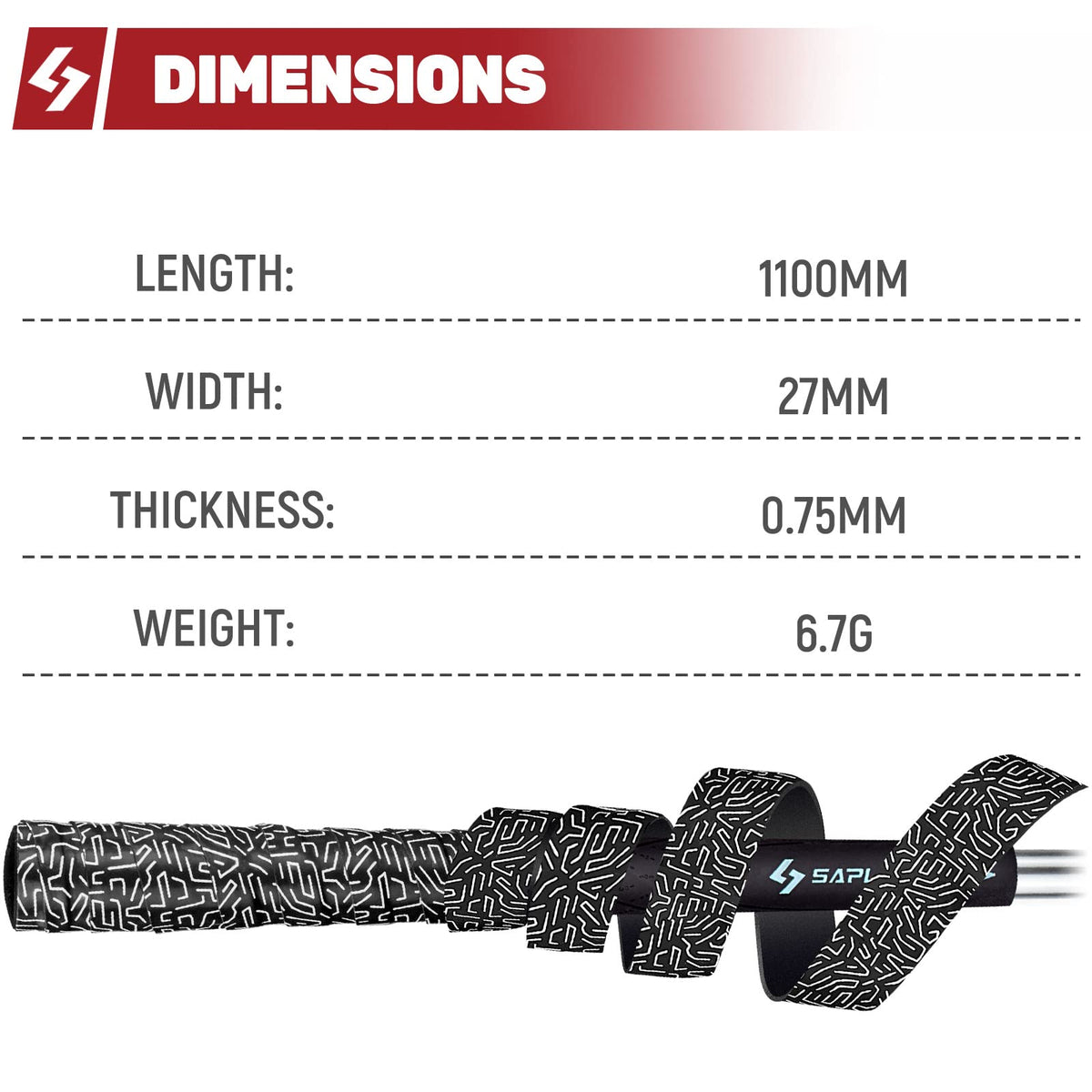 SAPLIZE durable PU material delivers comfortable, long-lasting feel.