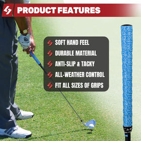 SAPLIZE golf club wrap style adds a fresh look to clubs