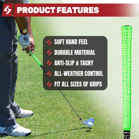 SAPLIZE tape fits all clubs with adjustable length and thickness.