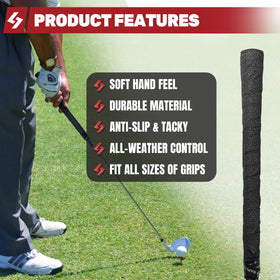 SAPLIZE quick-dress-up solution refreshes worn grips in minutes.
