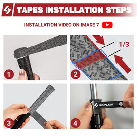 SAPLIZE PU material delivers soft feel and lasting grip comfort