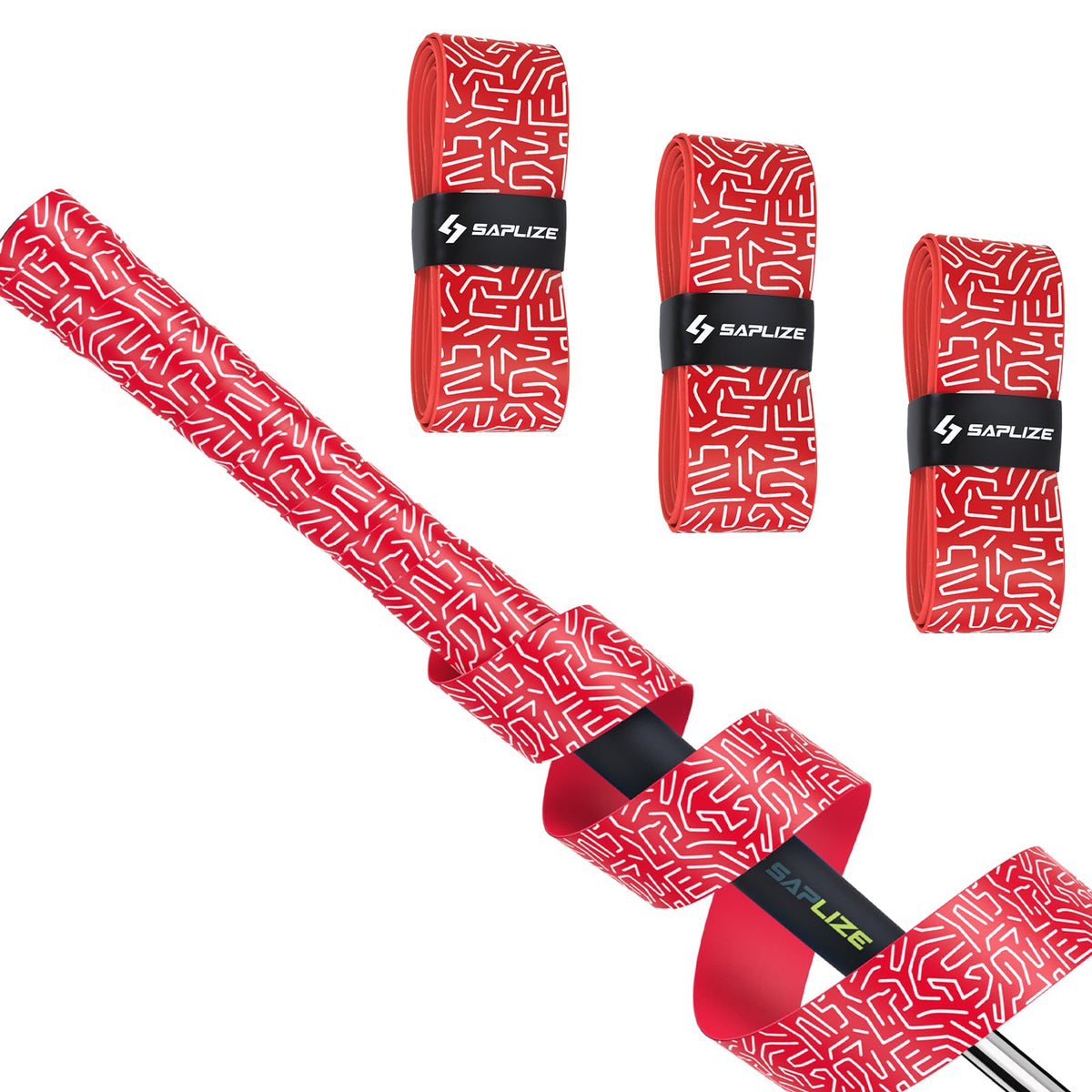 SAPLIZE golf grip wrapping tapes quick-wrap for fast, DIY regrip on any club.