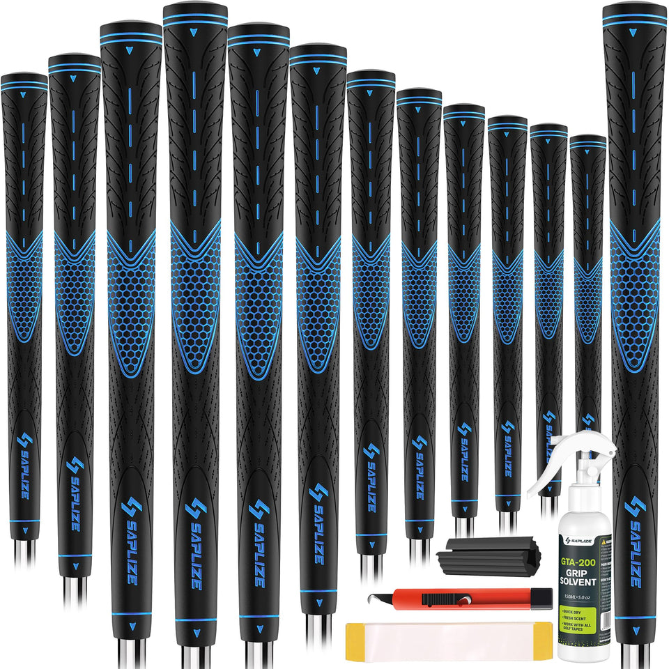 Saplize Golf Grips 13-pack: premium anti-slip grip set for confident swings