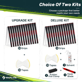 SAPLIZE Golf Grips size-mid close-up offers balanced feel