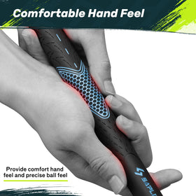 Close-up of SAPLIZE anti-slip texture ensures secure grip