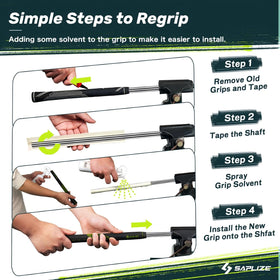 Saplize Golf Grips undersize: compact option for smaller hands