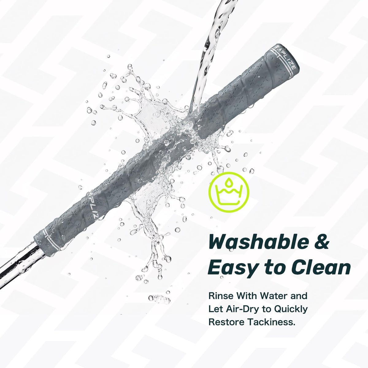 Saplize Midsize Golf Grips deliver all-weather non-slip performance for confident shots