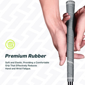 Saplize Midsize Golf Grips are comfortable and durable, reducing hand fatigue