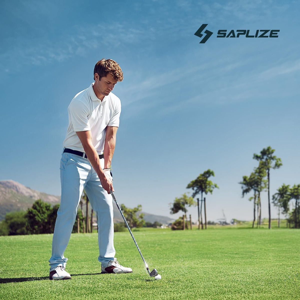 Saplize Midsize Golf Grips fit most clubs with a 0.6 inch core