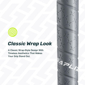 Saplize Midsize Golf Grips with X-pattern texture boost traction in all weather
