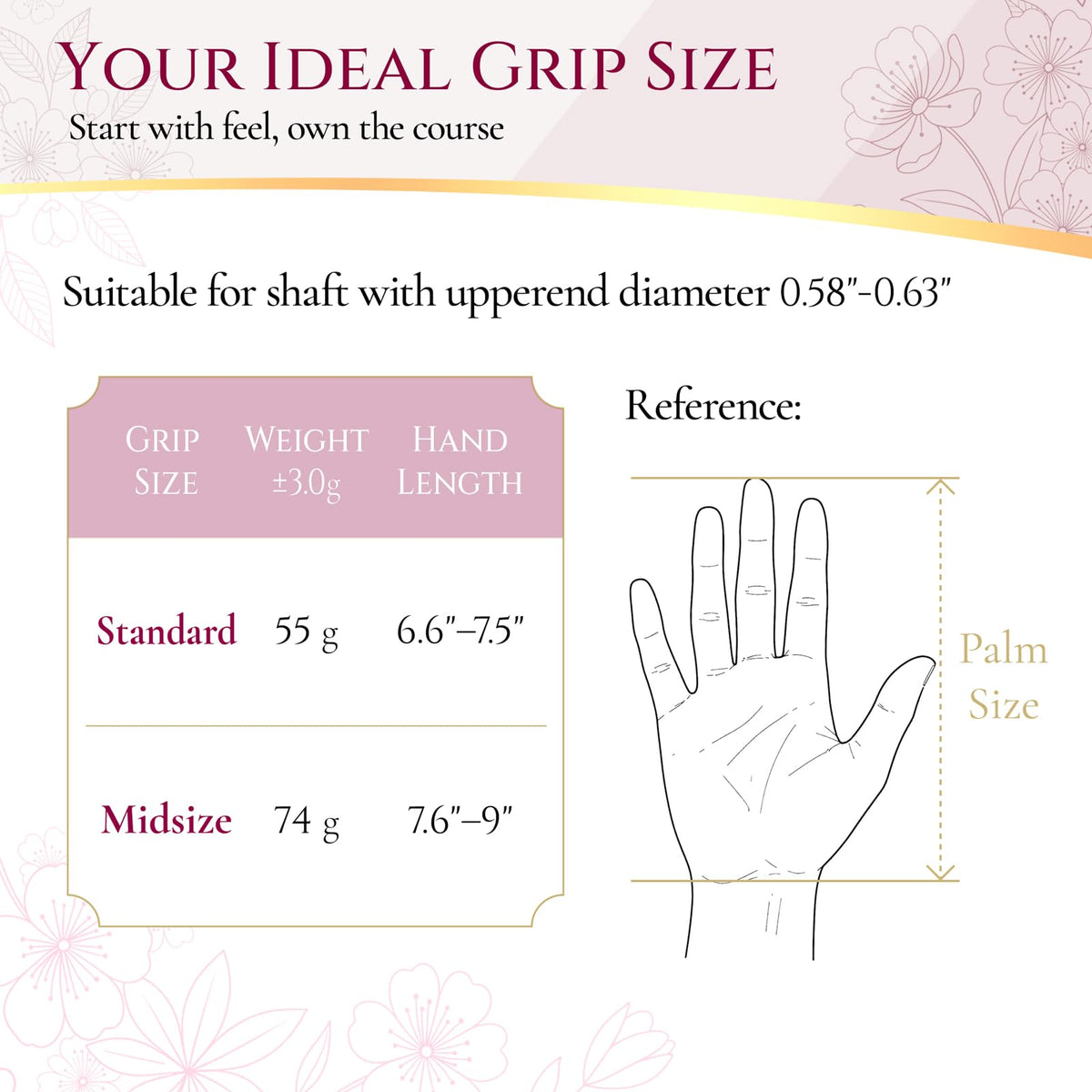 SAPLIZE purple CC02 standard golf grips add style and reliable grip