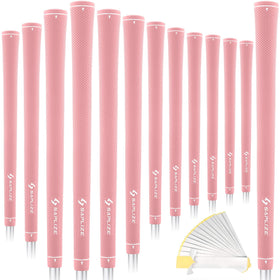 SAPLIZE pink soft rubber grip for comfortable, non slip control