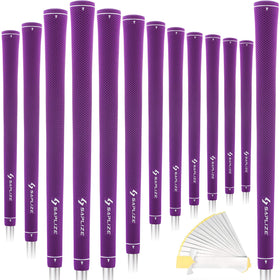 SAPLIZE CC02 midsize purple grip front view showing elegant color and premium texture