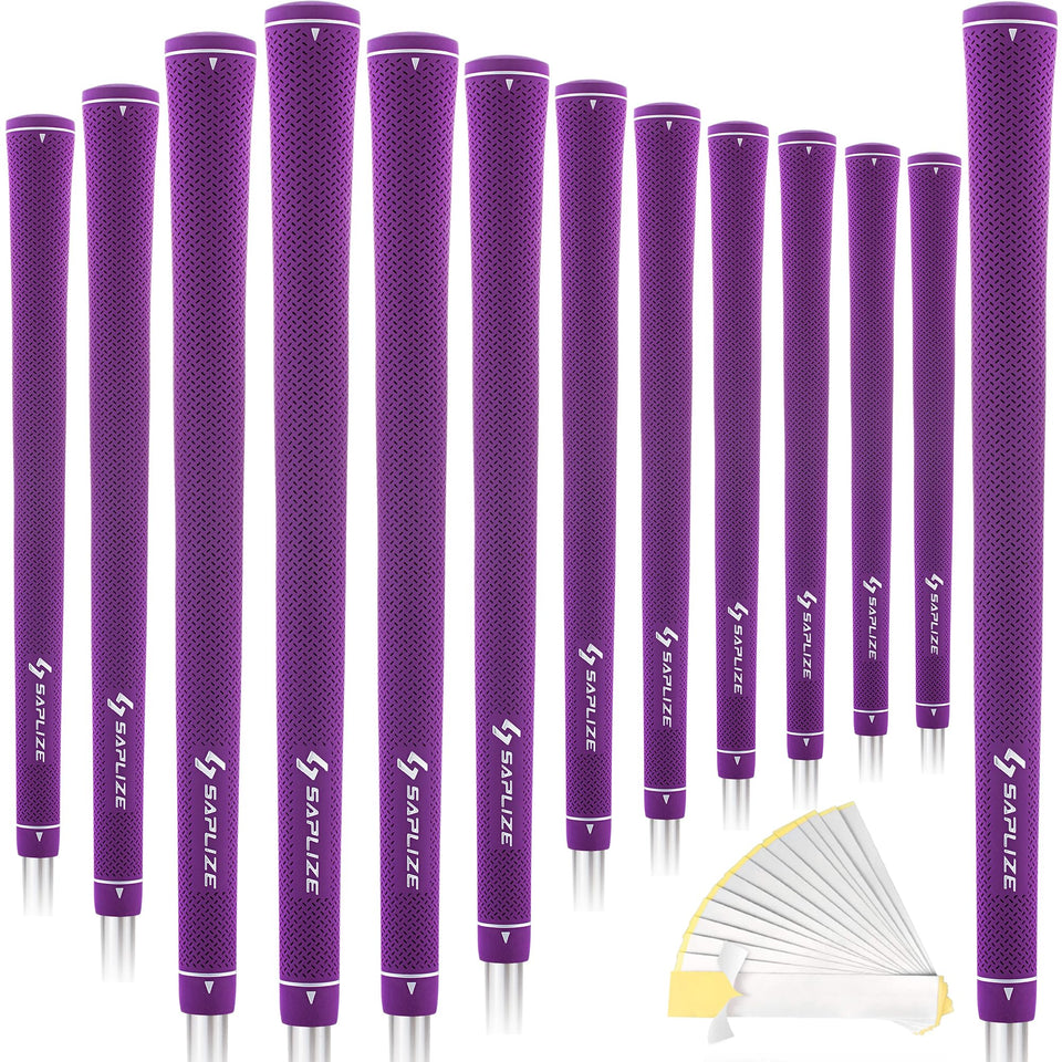 SAPLIZE women's exclusive golf grips with soft rubber for a comfortable non-slip hold