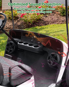 6.5-inch speaker compatibility panel supports clear cabin audio
