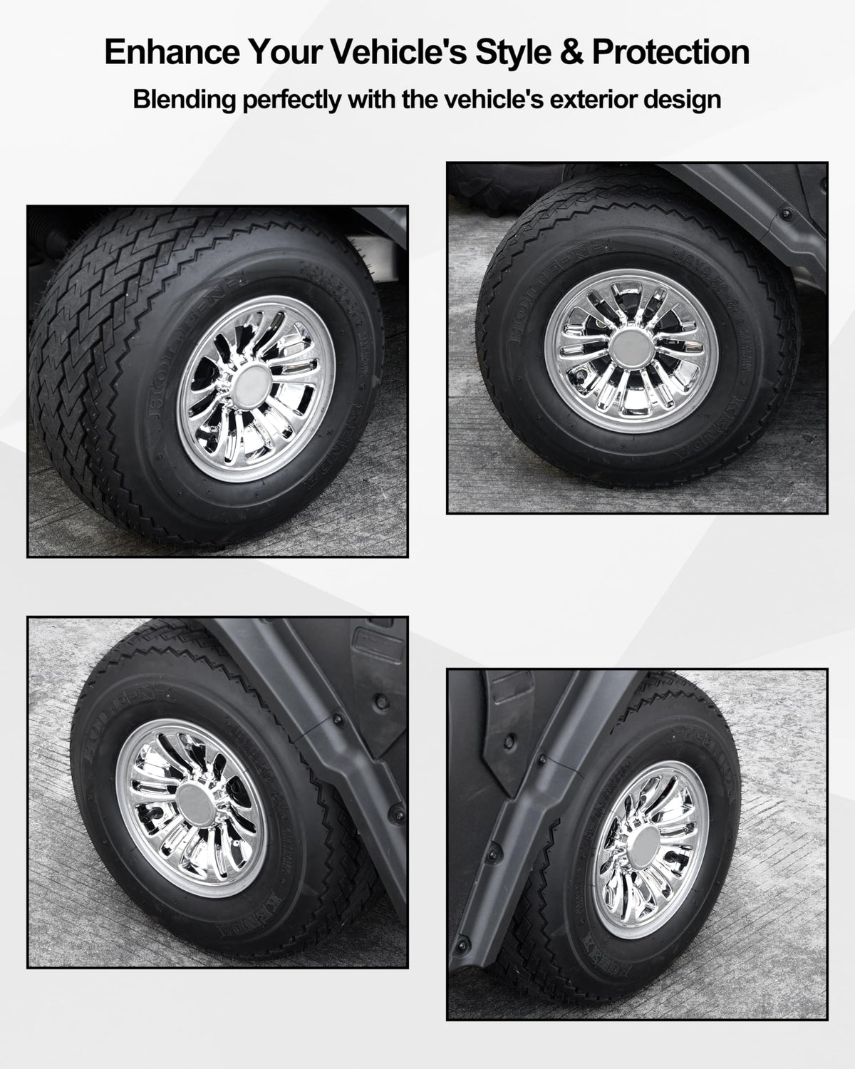 SAUTVS hub cap angle installation demonstrates easy press-fit alignment