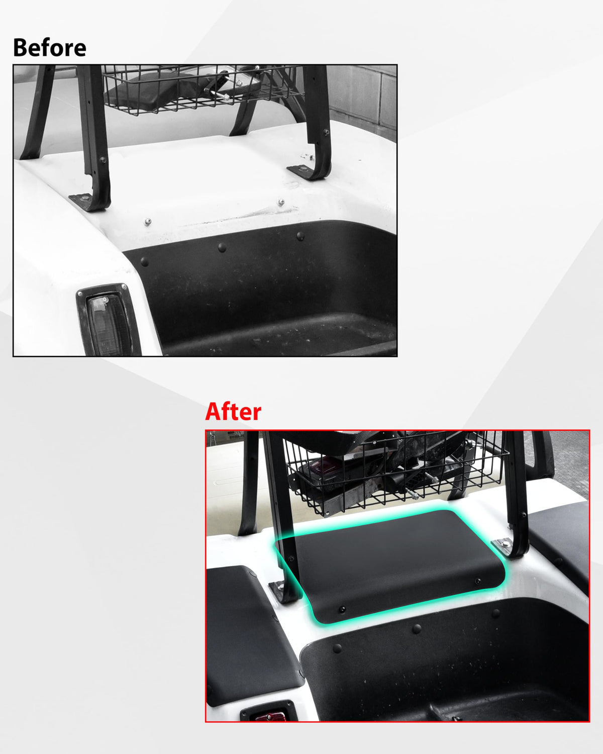 SAUTVS panel close-up highlighting reinforced edges for rigidity