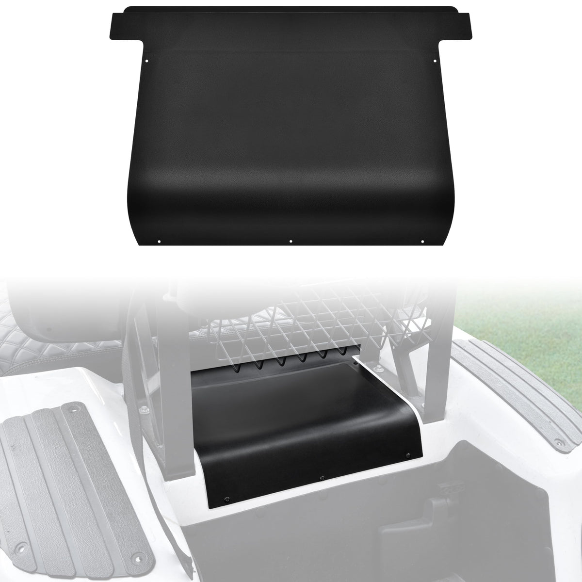 SAUTVS access panel front view for EZ-GO TXT/Medalist, quick replacement option