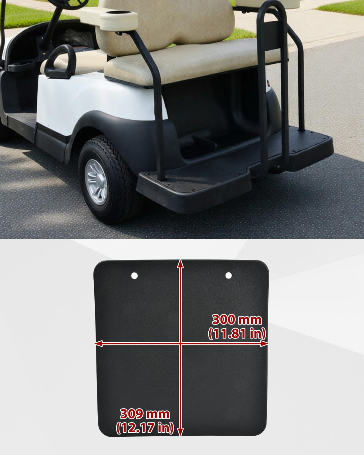 SAUTVS package includes panel, hardware, and manual for replacement