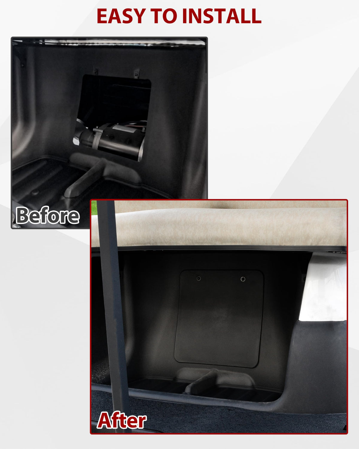 SAUTVS rear cover shows weather resistance protecting against dust and moisture