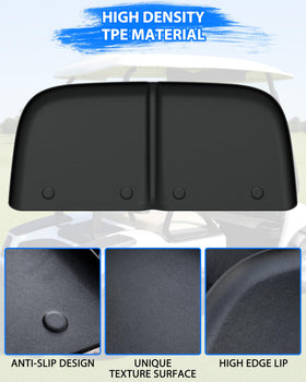 SAUTVS Bag Well Mat installed in Club Car DS for precise fit