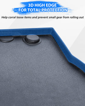 SAUTVS rigid shield protects the rear bucket from scratches and dents