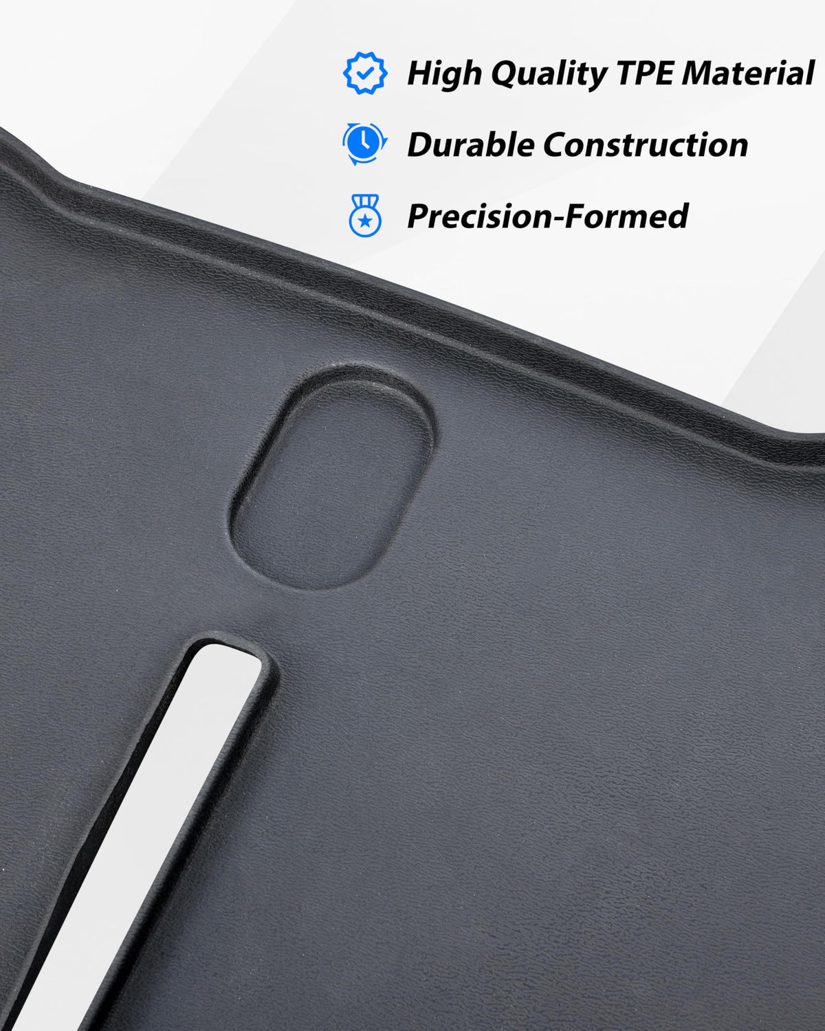 Skid-pattern grip keeps golf bags secure during transit