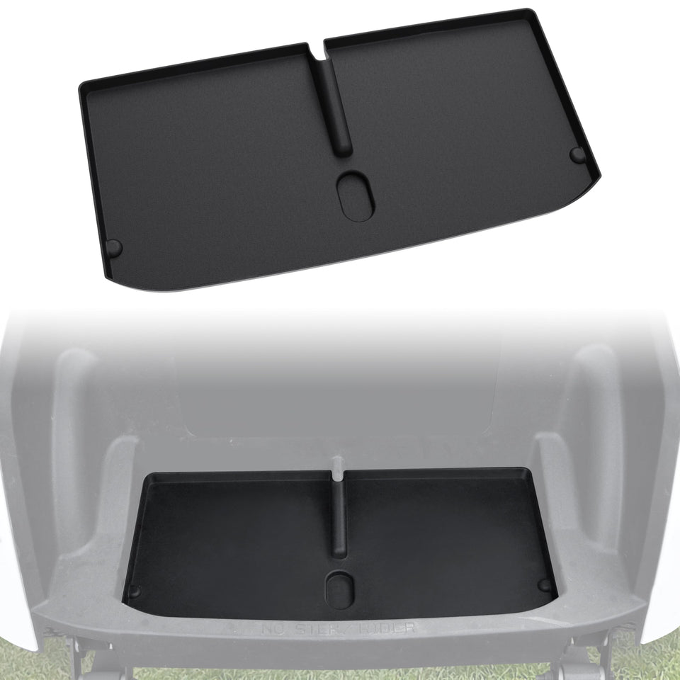 SAUTVS bagwell mat for EZGO RXV Valor 2025, front view showing durable protection