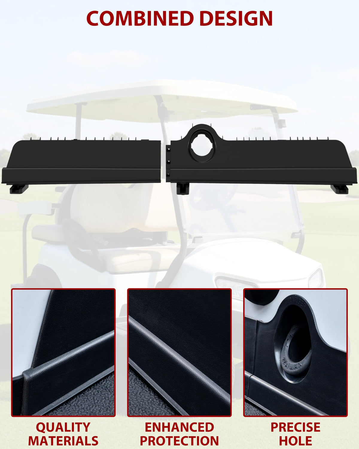 SAUTVS charging port bracket panel protects charging area and preserves clean lines.