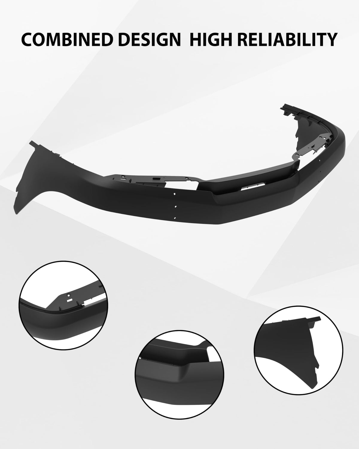SAUTVS chin spoiler for golf carts increases downforce with a polished appearance.