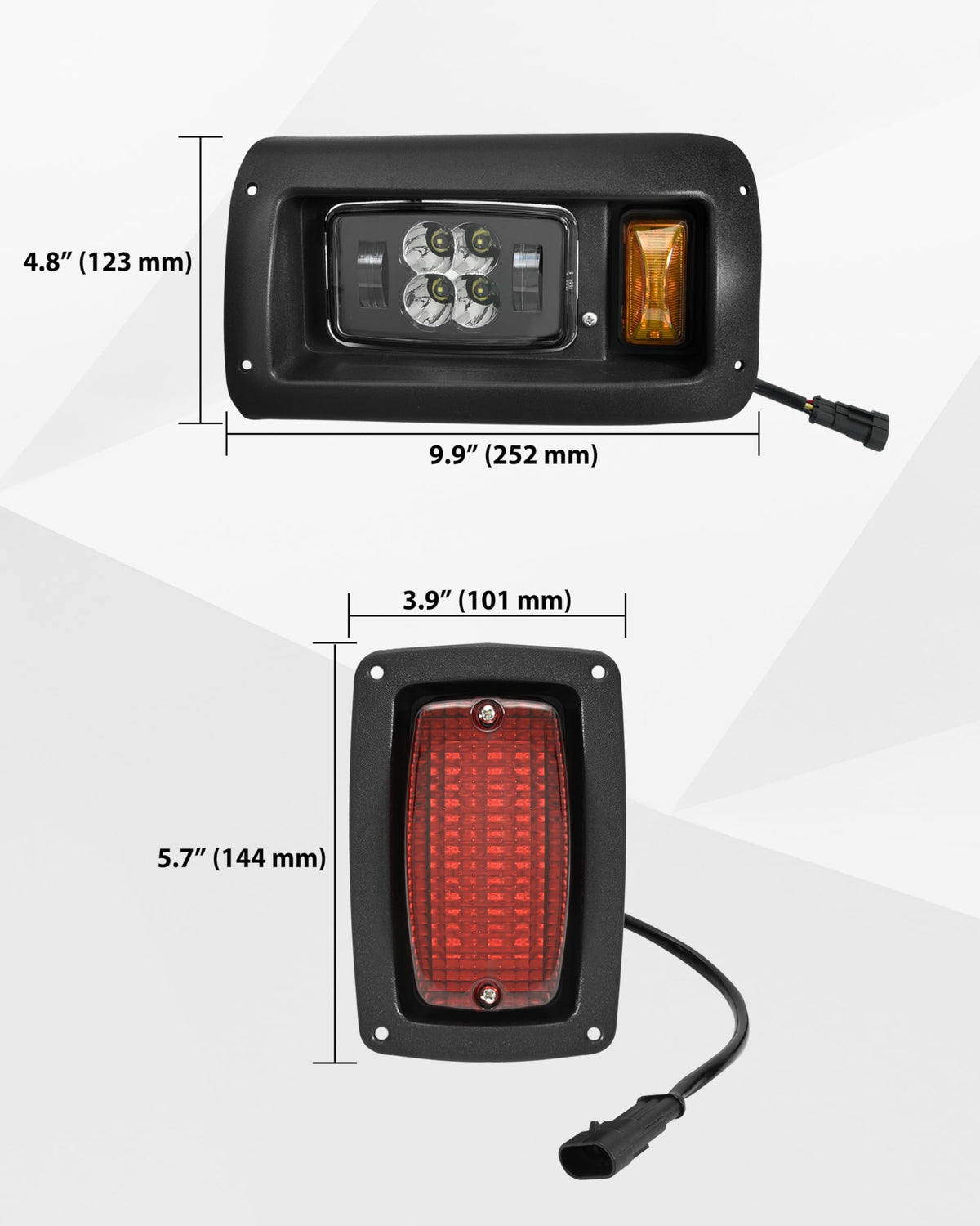 SAUTVS Club Car DS 1993+ kit supports nighttime riding