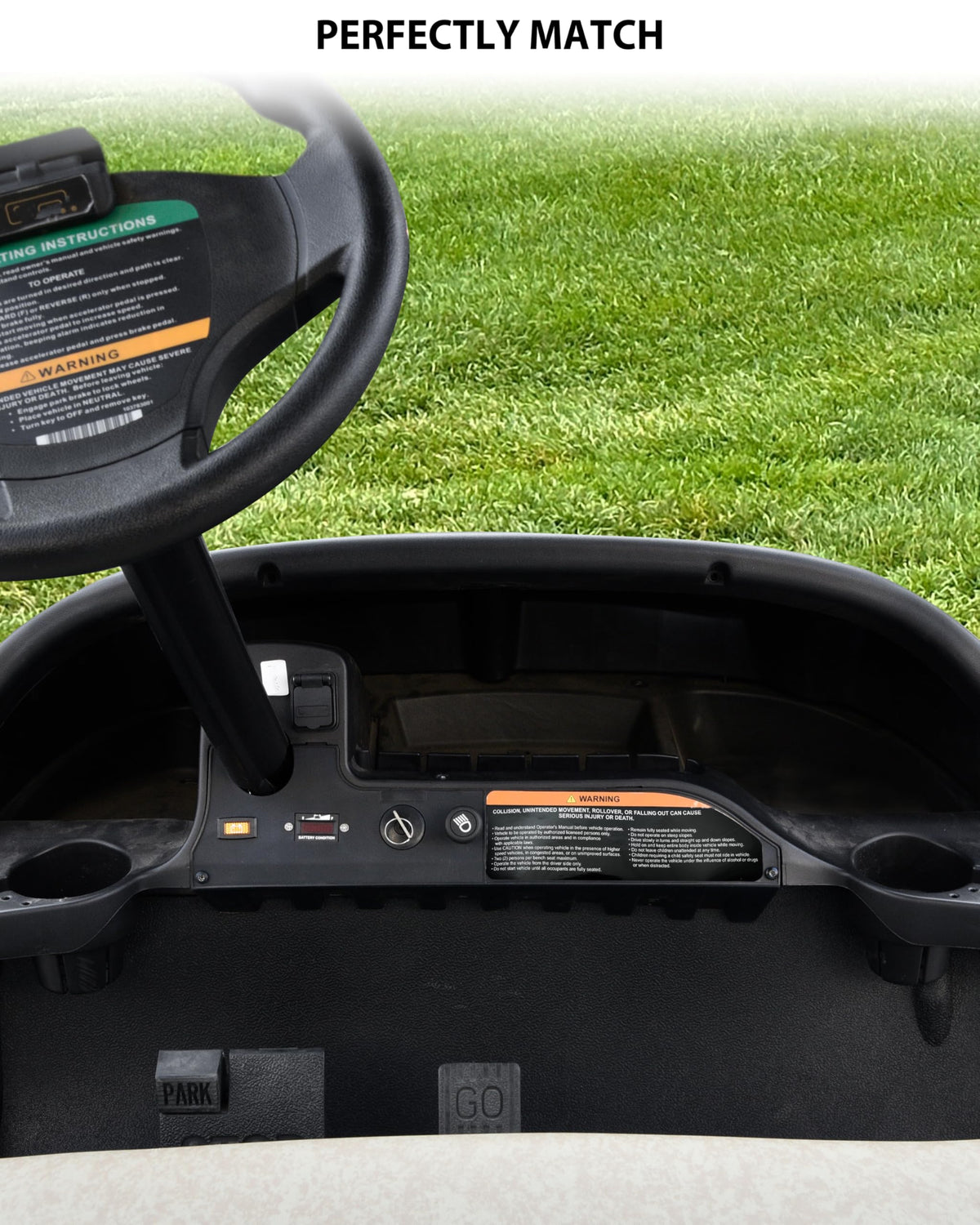 SAUTVS replacement kit includes dash cover and hardware for easy install.