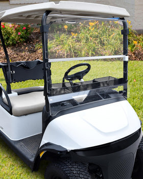 Designed for EZGO Valor 2025 carts, offering larger front dash storage.