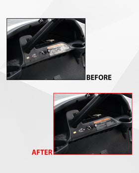 SAUTVS dash cover fitment for Club Car Tempo 2017+ car interior.