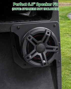 Durable PP plastic construction resists cracking and minimizes vibrations