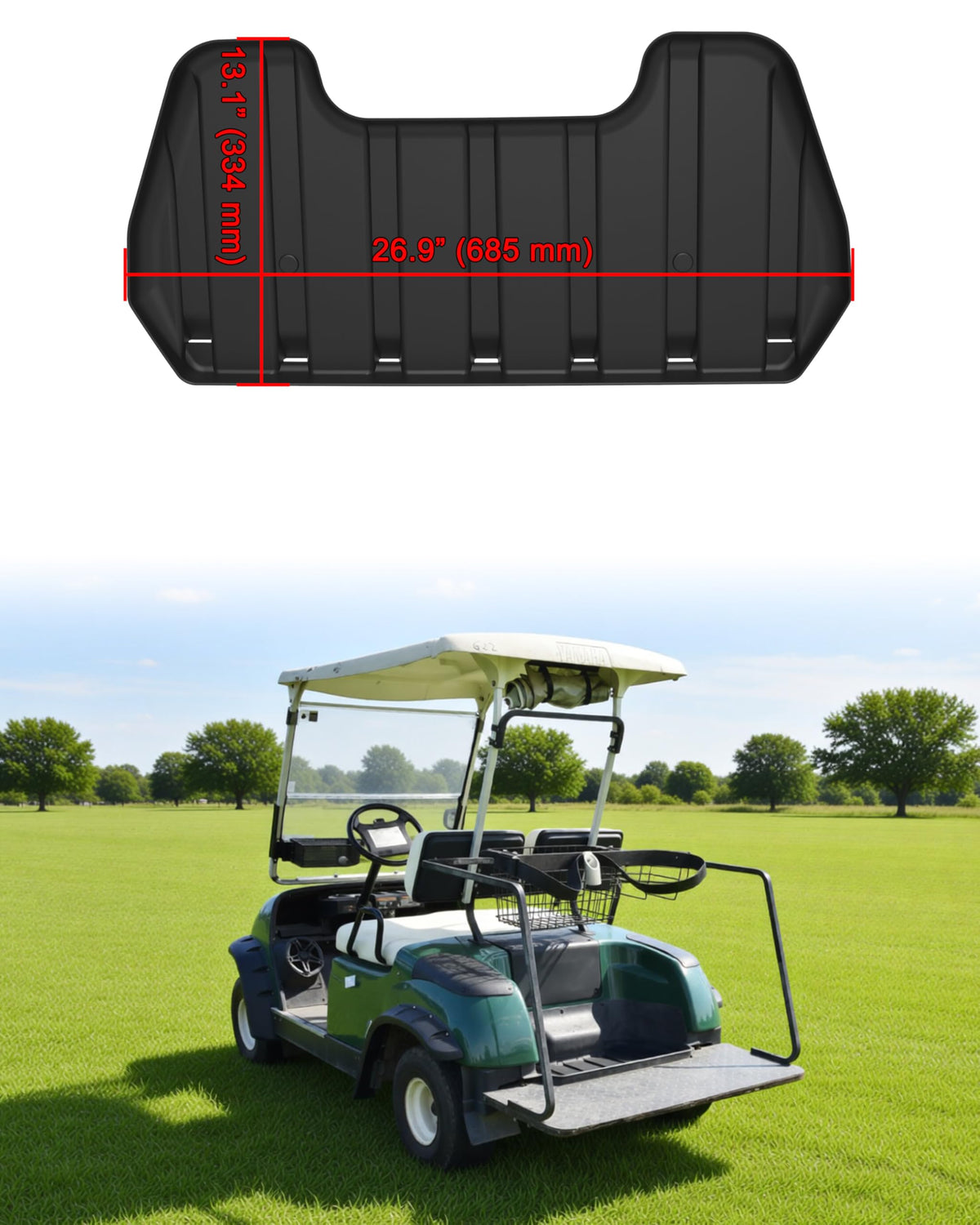 SAUTVS durable TPE mat resists scratches and daily wear