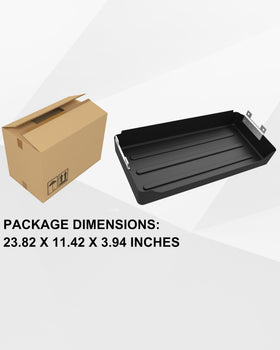 SAUTVS easy-install hardware included enables tool-free mounting.