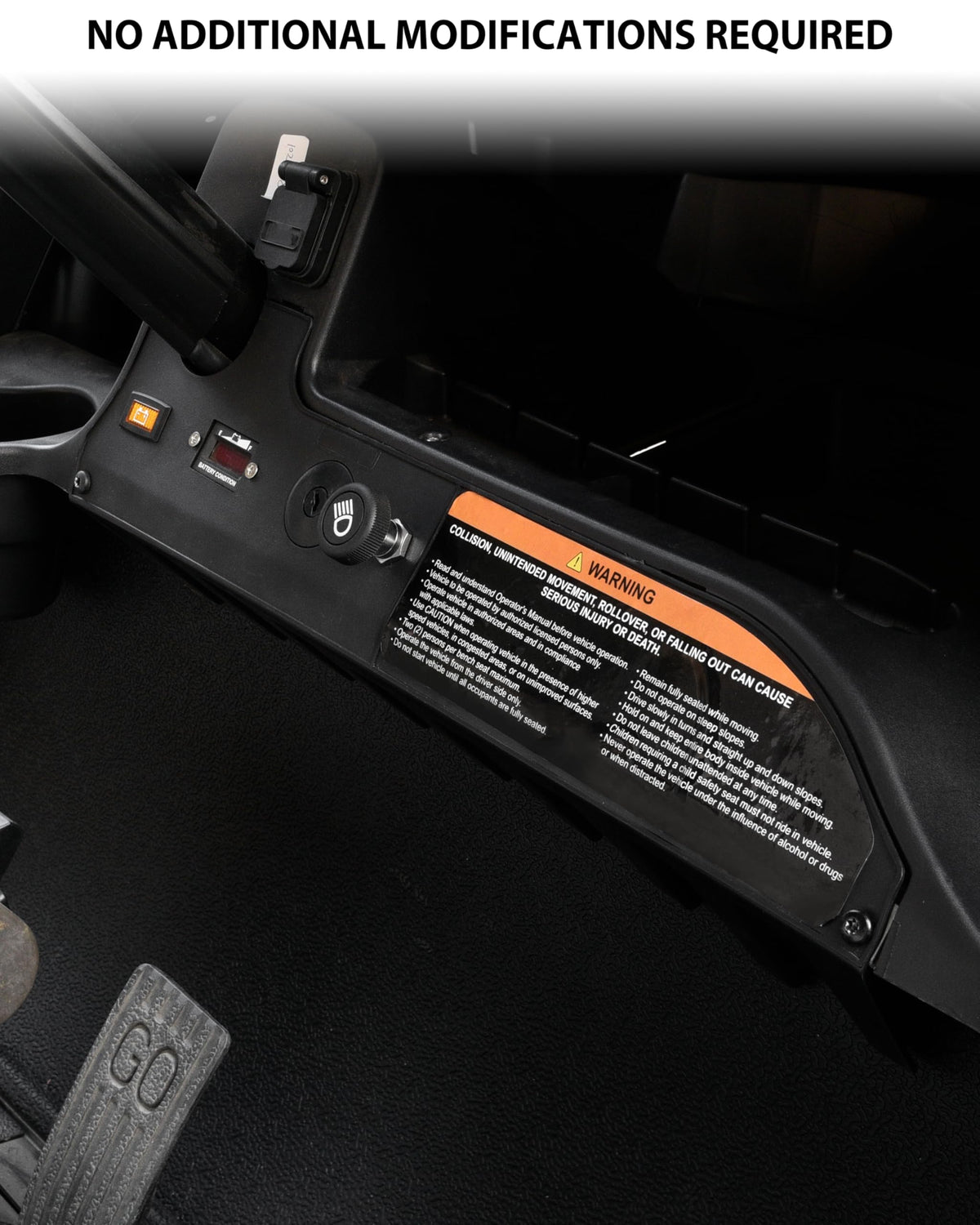 SAUTVS dash cover installation guide shows simple, quick setup.