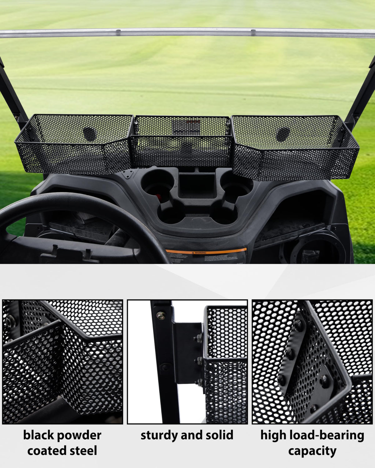 SAUTVS easy no-drill installation with brackets and screws
