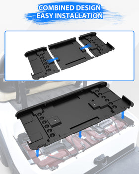 SAUTVS tray removal for cleaning keeps cart tidy.