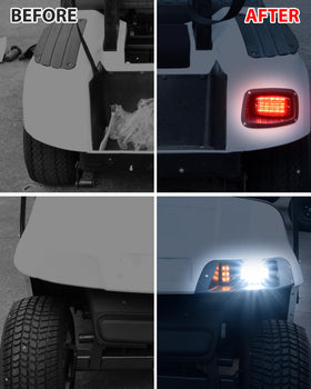SAUTVS EZGO TXT taillight rear view improves signaling.