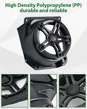 SAUTVS EZGO Valor 2025 6-5-inch speaker fitment demonstrates compatibility.