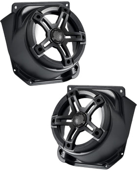 SAUTVS EZGO Valor 2025 durable speaker pod protects speakers during rides.