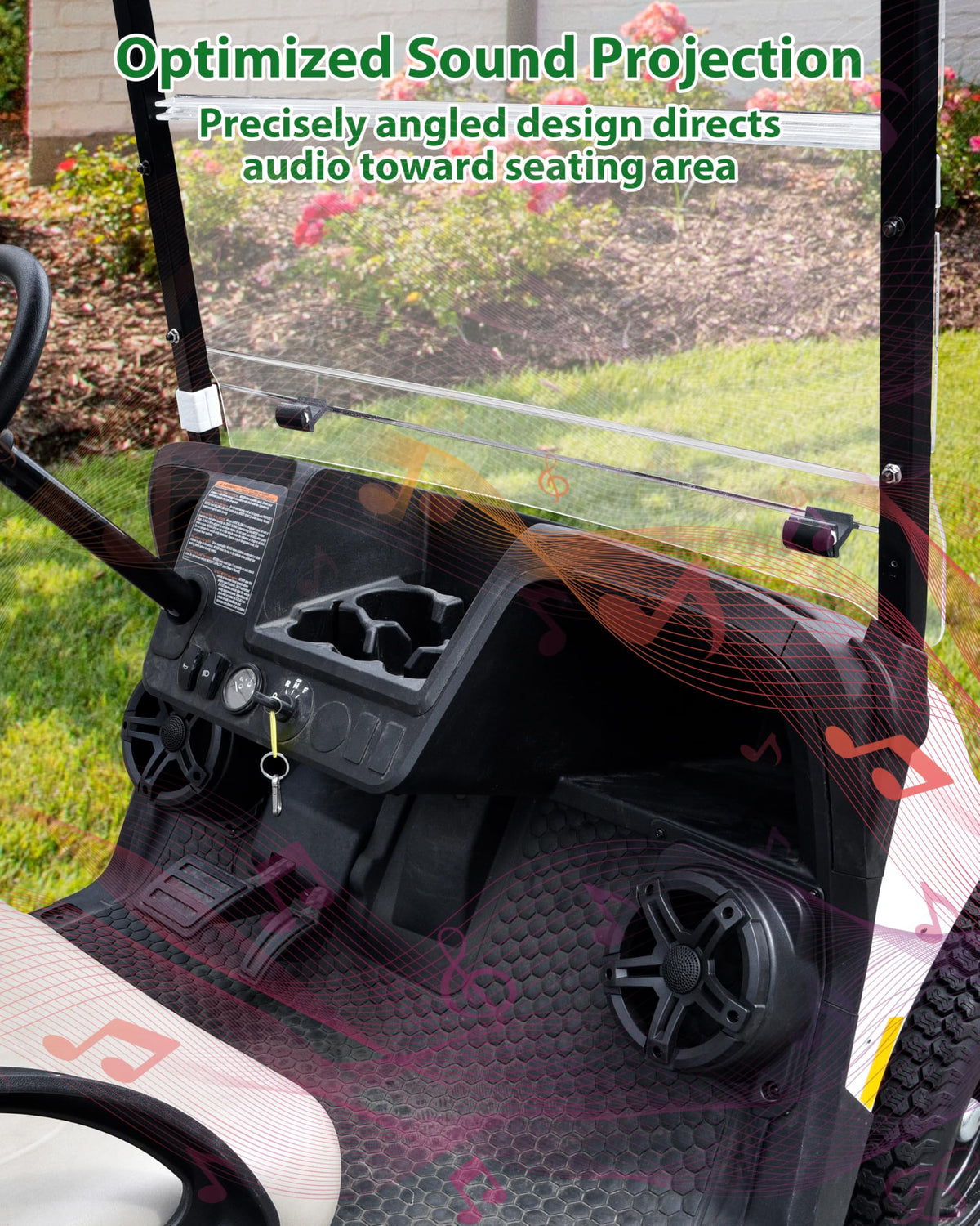 SAUTVS EZGO Valor 2025 mounting hardware pack included with installation guide.