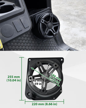 SAUTVS EZGO Valor 2025 high-density PP plastic body resists dirt and vibrations.
