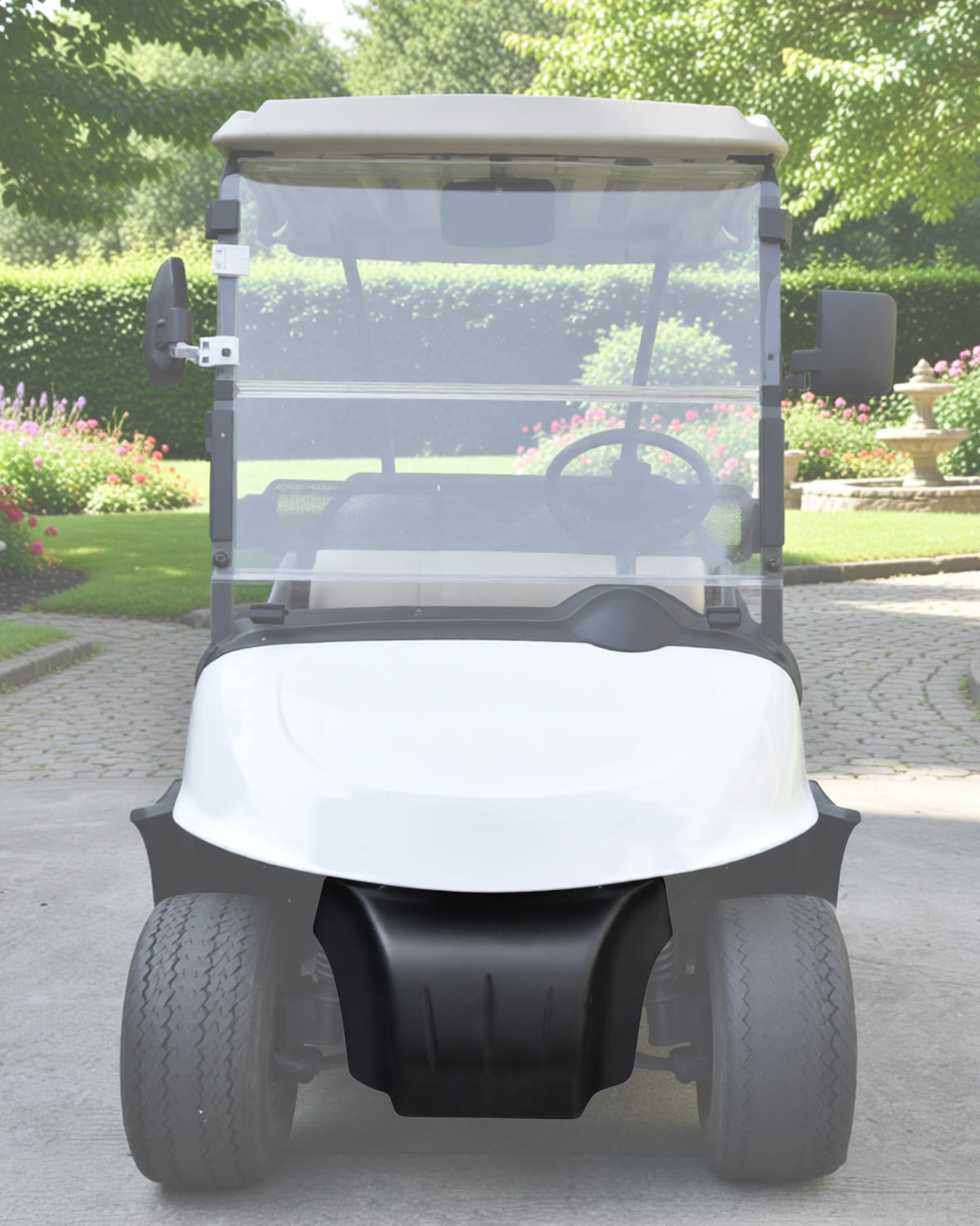 SAUTVS front bumper hardware kit for EZGO RXV installation.