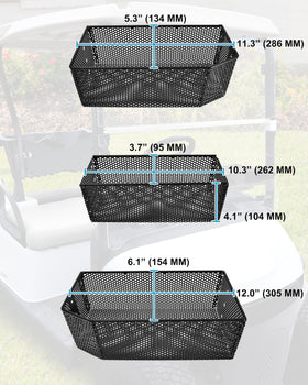 Durable black finish resists daily wear and maintains a sleek look.