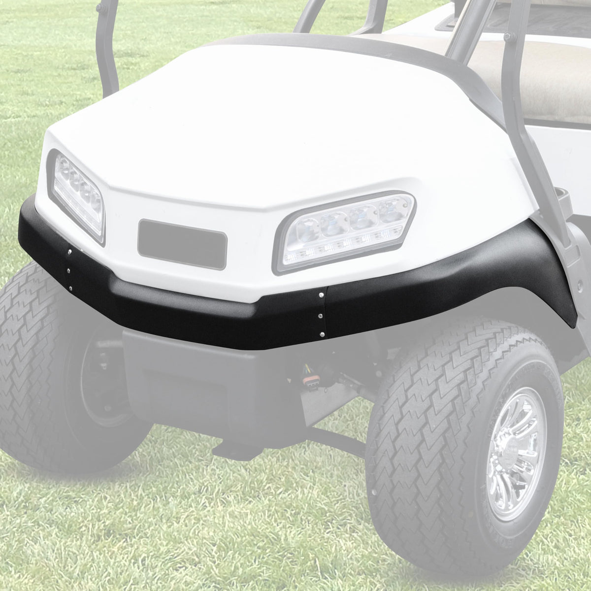 SAUTVS front fascia bumper for Club Car Tempo offers durable protection and a refined look.