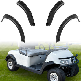 SAUTVS EZGO RXV front fender flare protects the cabin from dust and spray.