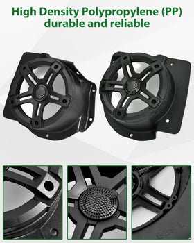 SAUTVS high-density PP material brackets resist cracks and vibrations.